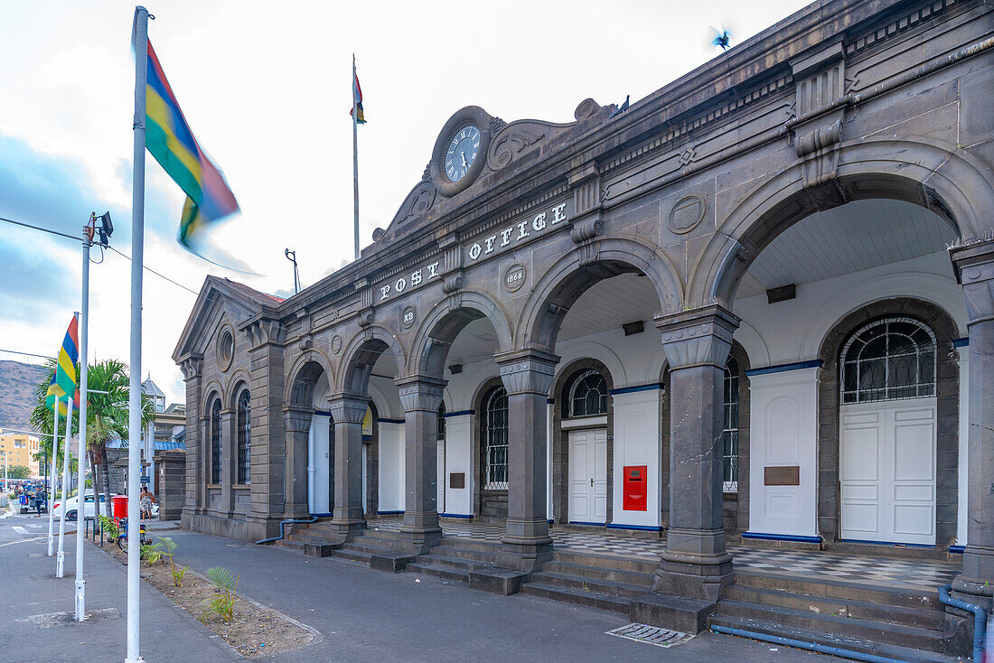 Blick auf das Postmuseum von Mauritius in Port Louis, Port Louis, Mauritius, Indischer Ozean, Afrika