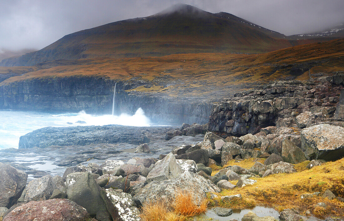 Eidi, Eysturoy, Faroe Islands, Denmark, North Atlantic