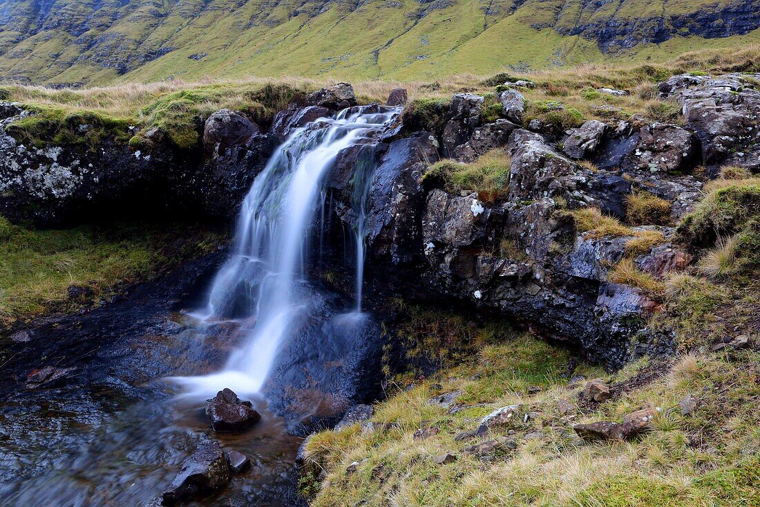 Nordradalur, Island of Streymoy, Faroe Islands, Denmark, North Atlantic