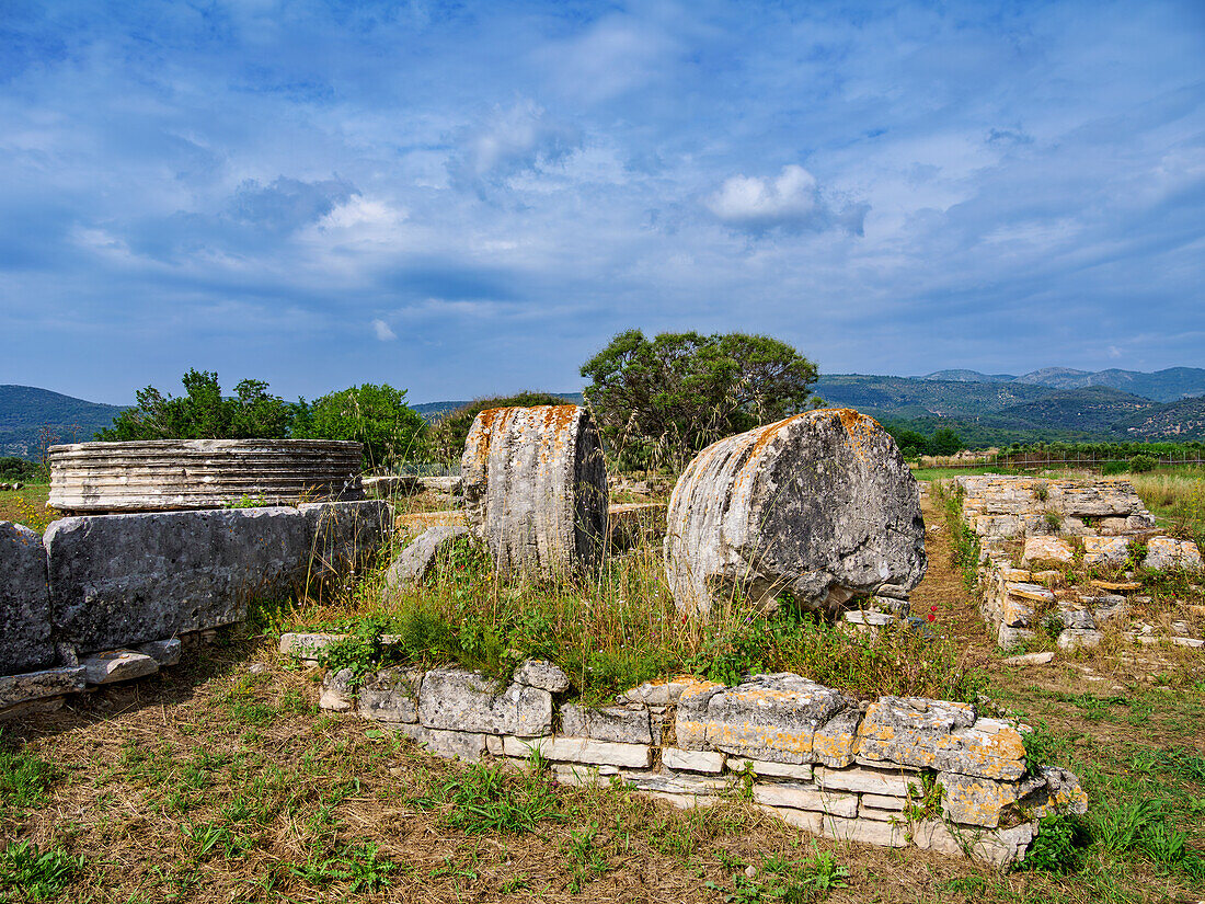 Heraion of Samos, UNESCO World Heritage Site, Ireo, Samos Island, North Aegean, Greek Islands, Greece, Europe