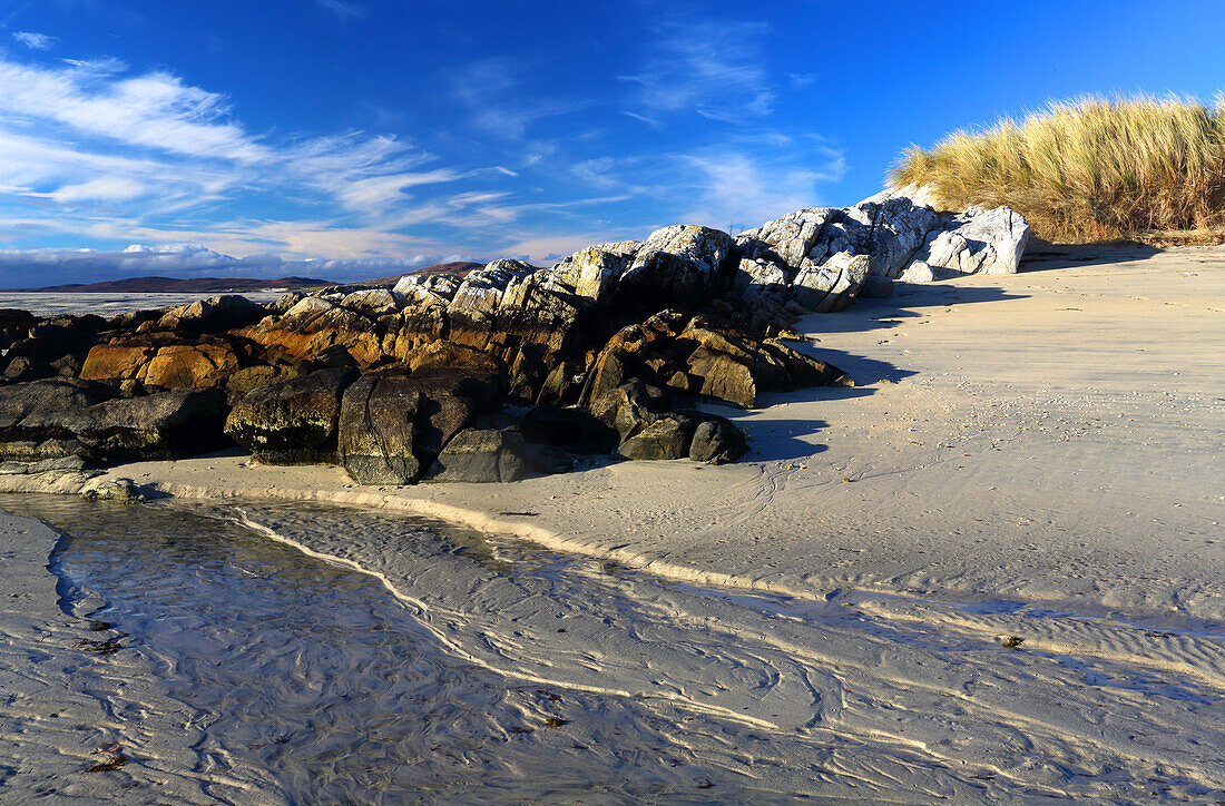 Luskentyre beach, Harris, Outer Hebrides, Scotland, United Kingdom, Europe