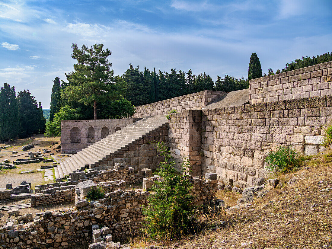 Ruinen des antiken Asklepieion, Insel Kos, Dodekanes, Griechische Inseln, Griechenland, Europa