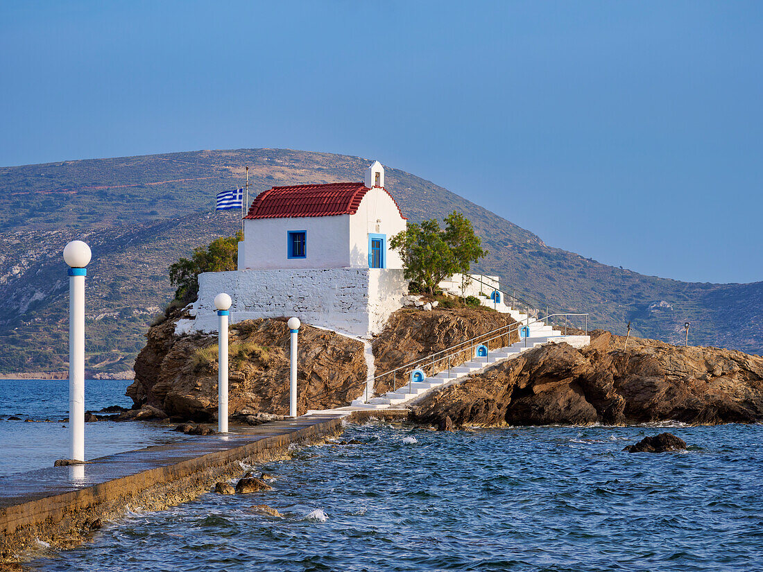 Agios Isidoros Kirche, Kokkali, Insel Leros, Dodekanes, Griechische Inseln, Griechenland, Europa