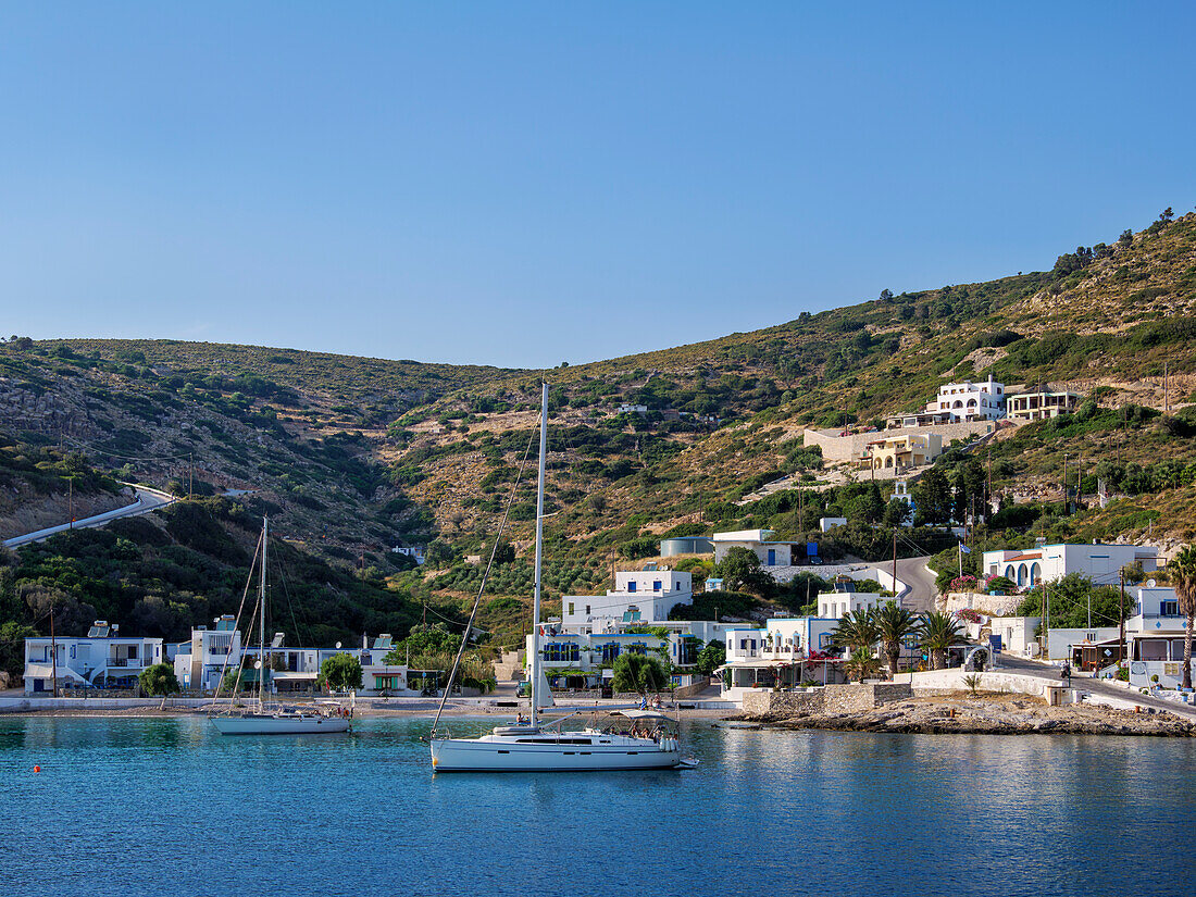 Agathonisi Hafen, Agathonisi Insel, Dodekanes, Griechische Inseln, Griechenland, Europa