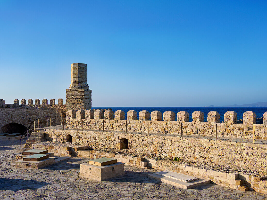 The Koules Fortress, City of Heraklion, Crete, Greek Islands, Greece, Europe