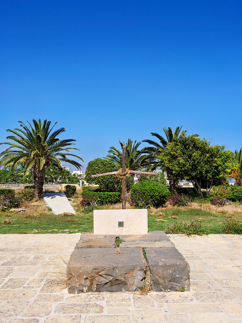 Nikos Kazantzakis-Grab, Stadt Heraklion, Kreta, Griechische Inseln, Griechenland, Europa