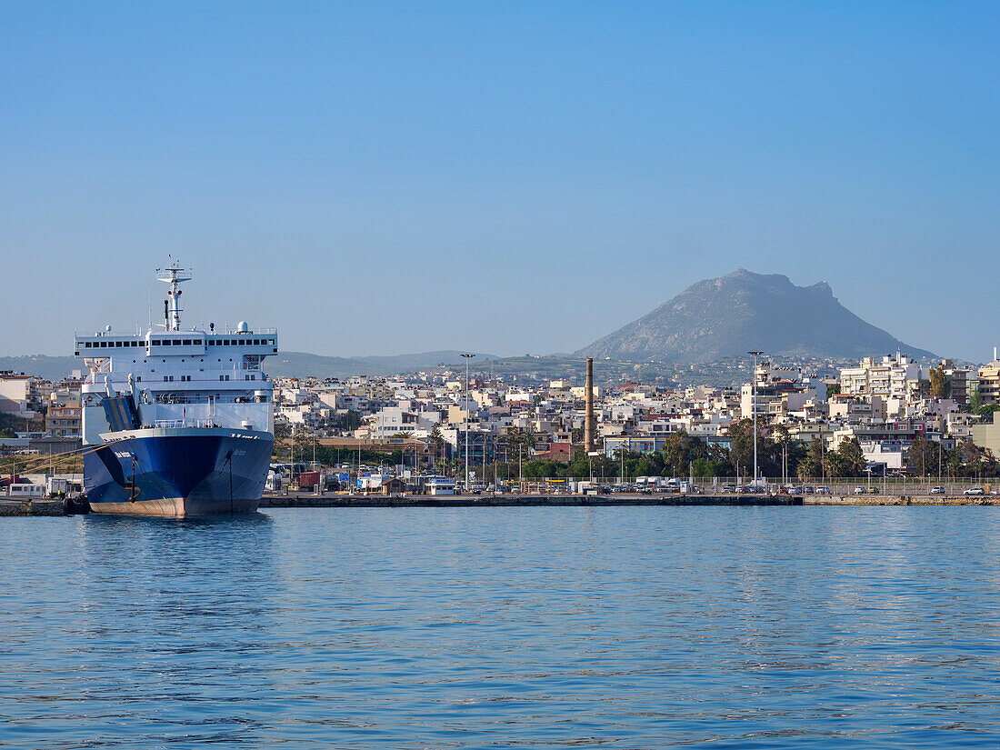 Heraklion Harbour, City of Heraklion, Crete, Greek Islands, Greece, Europe