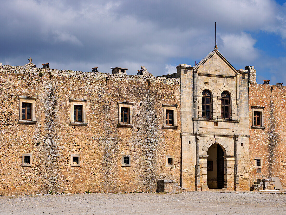 Arkadi Monastery, Rethymno Region, Crete, Greek Islands, Greece, Europe