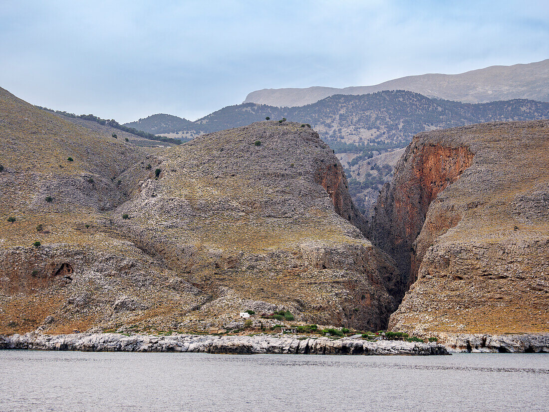 Aradena-Schlucht, Region Chania, Kreta, Griechische Inseln, Griechenland, Europa