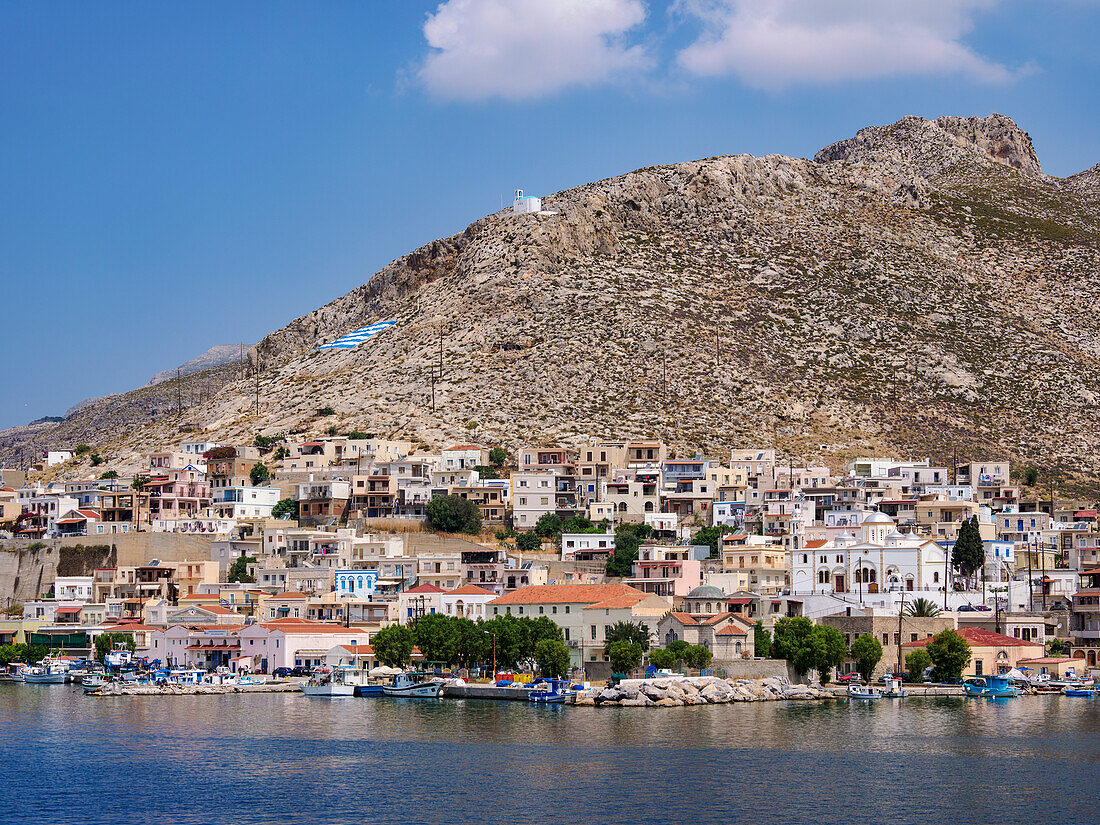 Pothia (Stadt Kalymnos), Insel Kalymnos, Dodekanes, Griechische Inseln, Griechenland, Europa