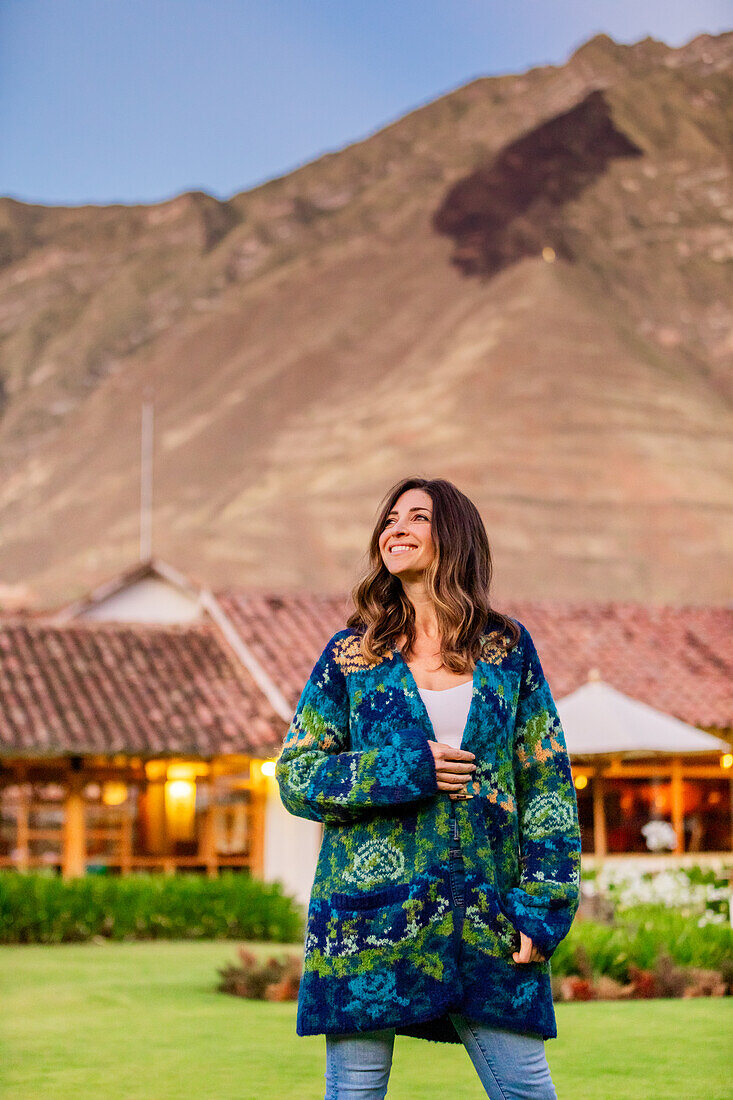 Woman in Sacred Valley, Peru, South America