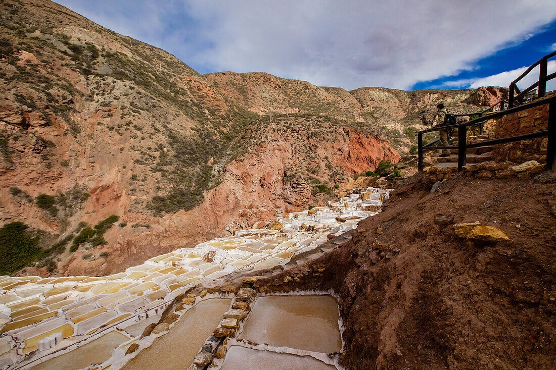 Maras Salt Mines (Salineras de Maras), Peru, South America