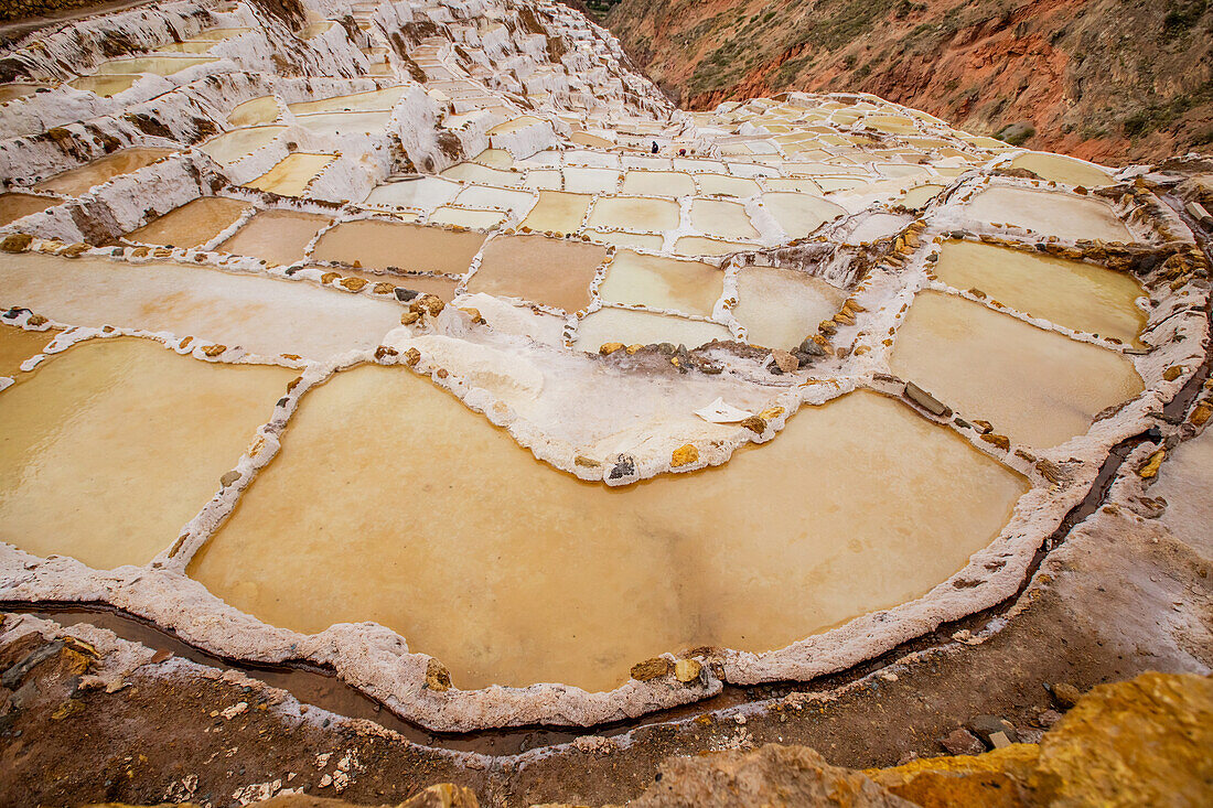 Maras Salt Mines (Salineras de Maras), Peru, South America