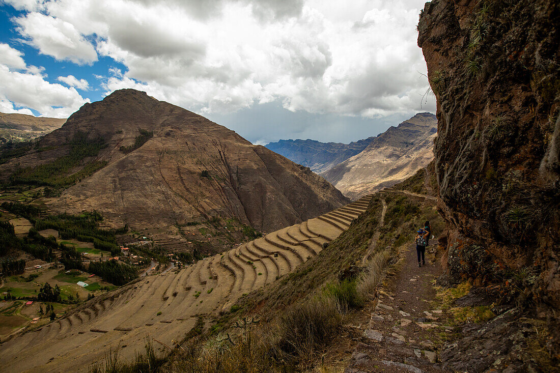 Pisaq-Landschaft, Peru, Südamerika