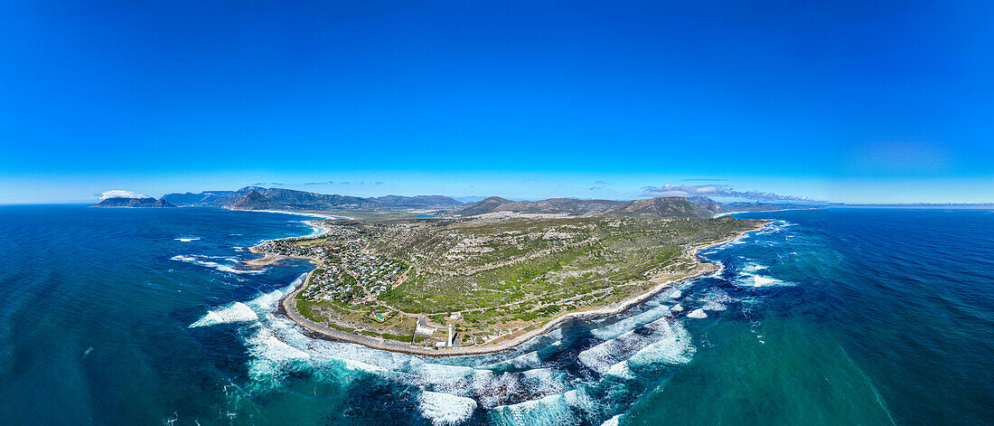 Panorama of Slangkop Lighthouse, Cape Town, Cape Peninsula, South Africa, Africa