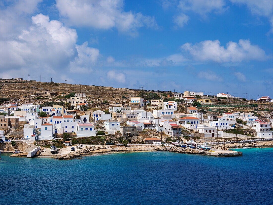 Townscape of Fri, Kasos Island, Dodecanese, Greek Islands, Greece, Europe