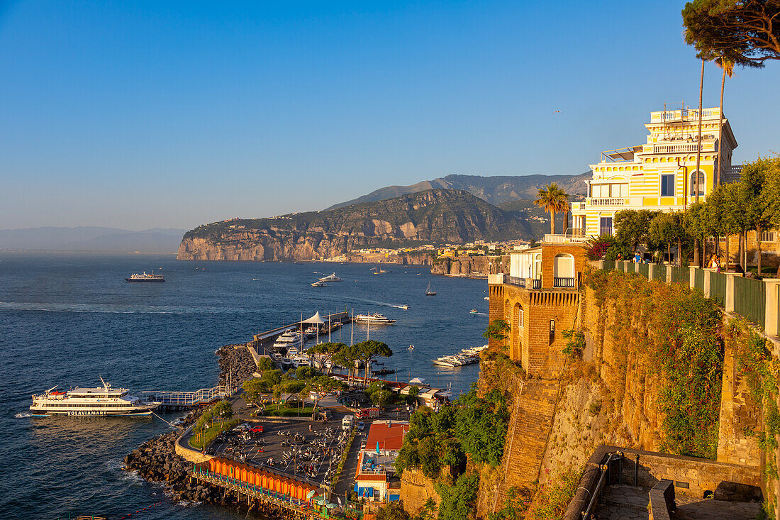 Sorrento, Bucht von Neapel, Kampanien, Italien, Mittelmeer, Europa