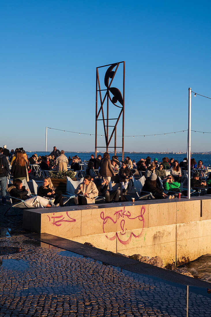 Ribeira das Naus in Lissabon