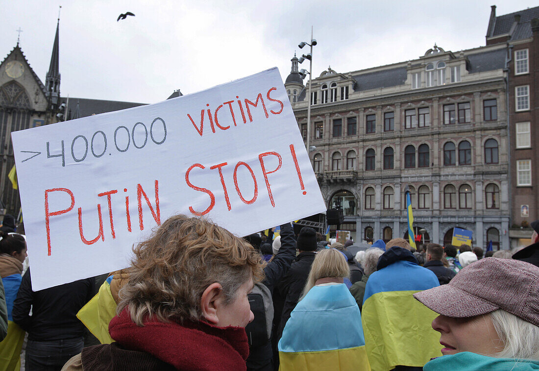 Rally to Mark Two Years Since Russia Invaded Ukraine