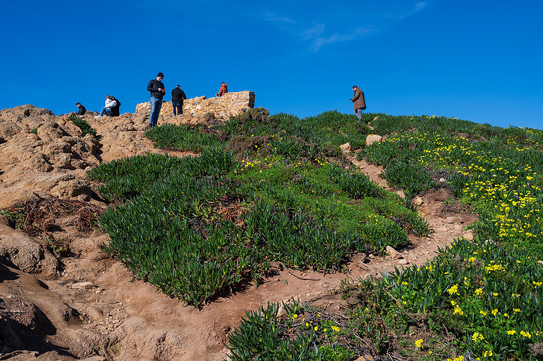 Cabo da Roca or Cape Roca in Portugal