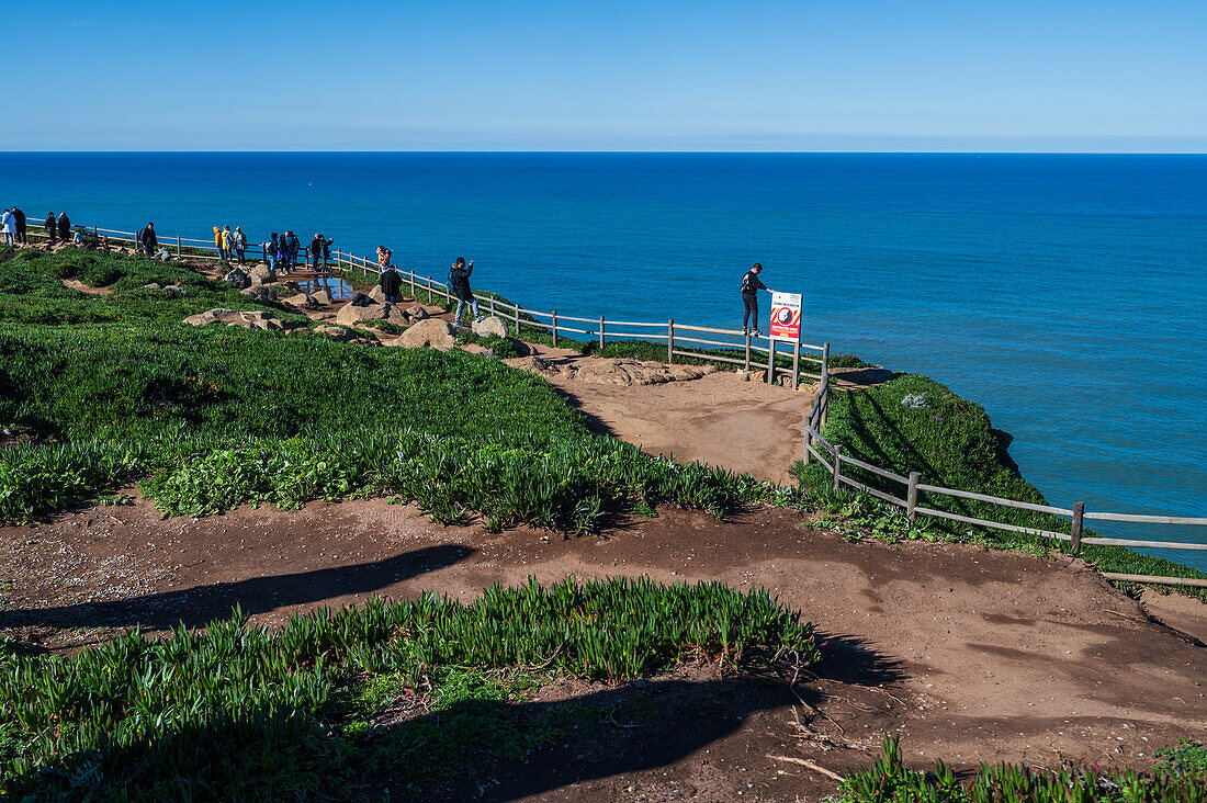 Cabo da Roca or Cape Roca in Portugal