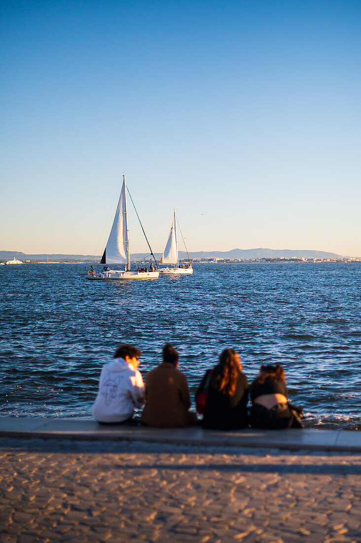 Ribeira das Naus in Lissabon