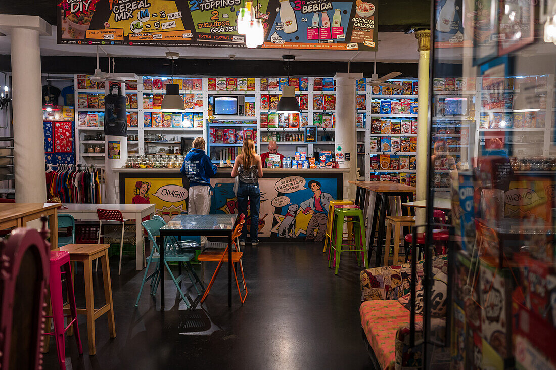 Pop Cereal Cafe in the heart of Bairro Alto