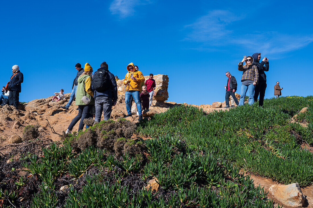 Cabo da Roca or Cape Roca in Portugal