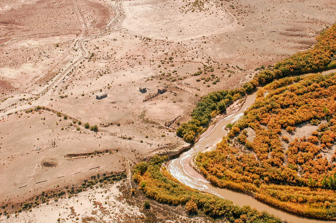 San Rafael River - Aerial