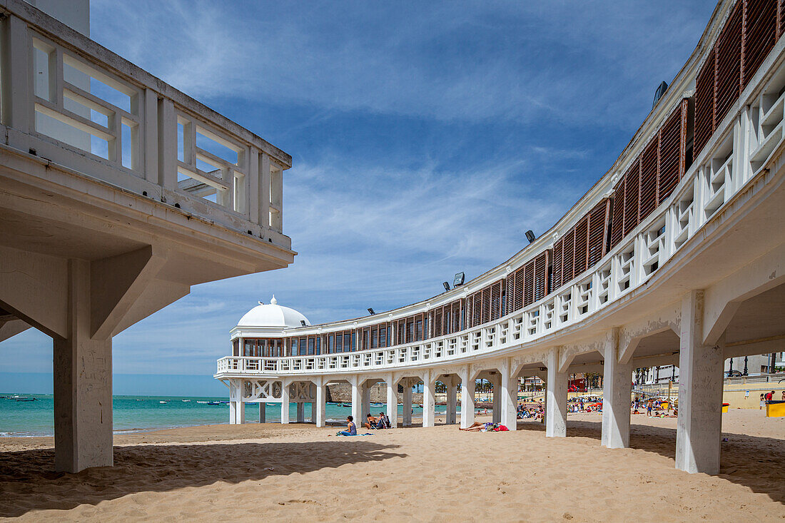 Sunny Day at La Palma Y La Caleta Beach, Cadiz