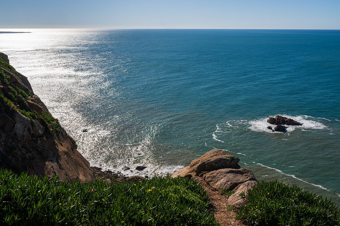 Cabo da Roca or Cape Roca in Portugal