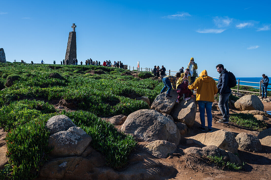 Cabo da Roca or Cape Roca in Portugal