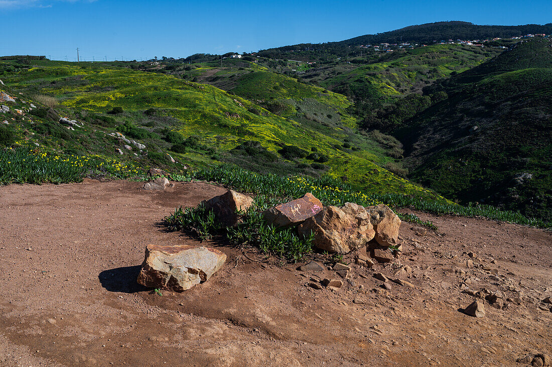 Cabo da Roca or Cape Roca in Portugal