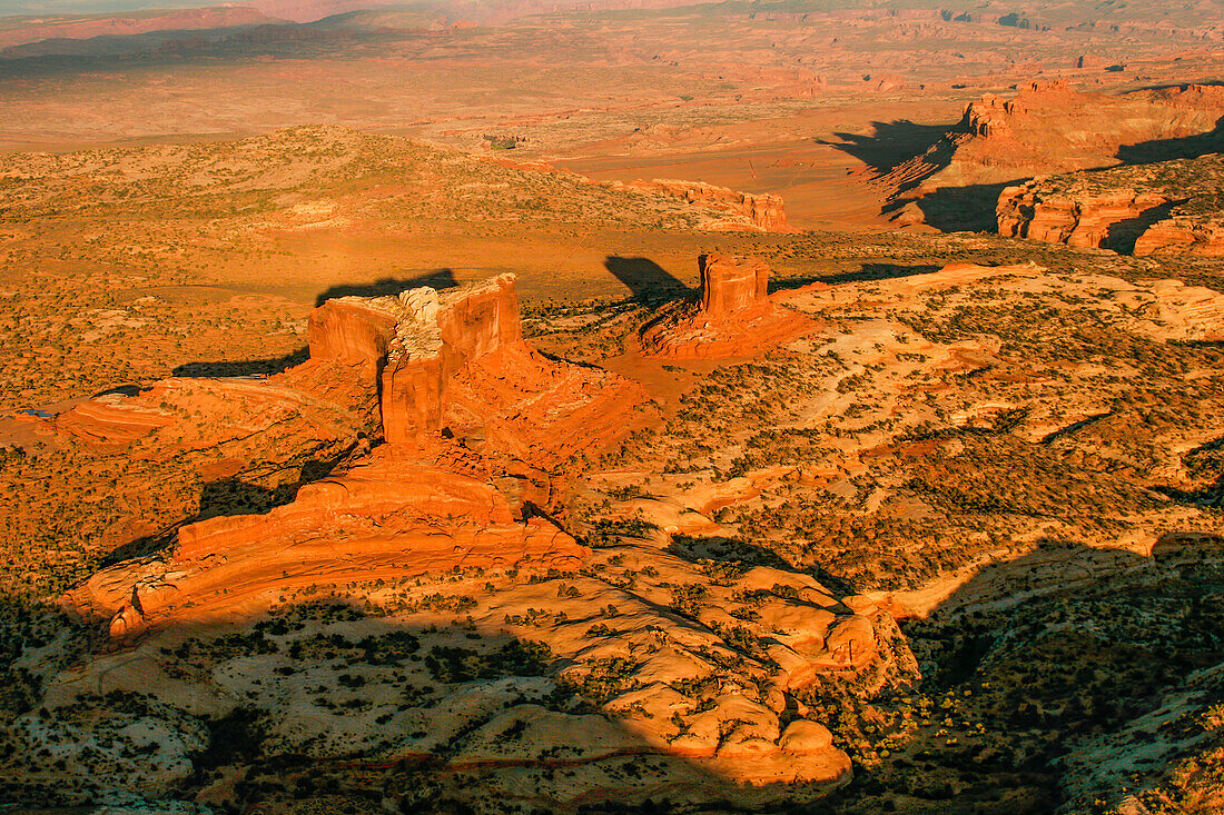 Monitor & Merrimac Buttes - Aerial