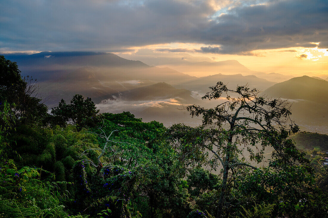 Nepal, Sarangkot Sonnenaufgang