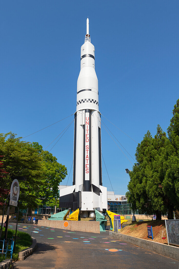 Saturn I Block II Rocket, U.S. Space and Rocket Center, Huntsville, Alabama.