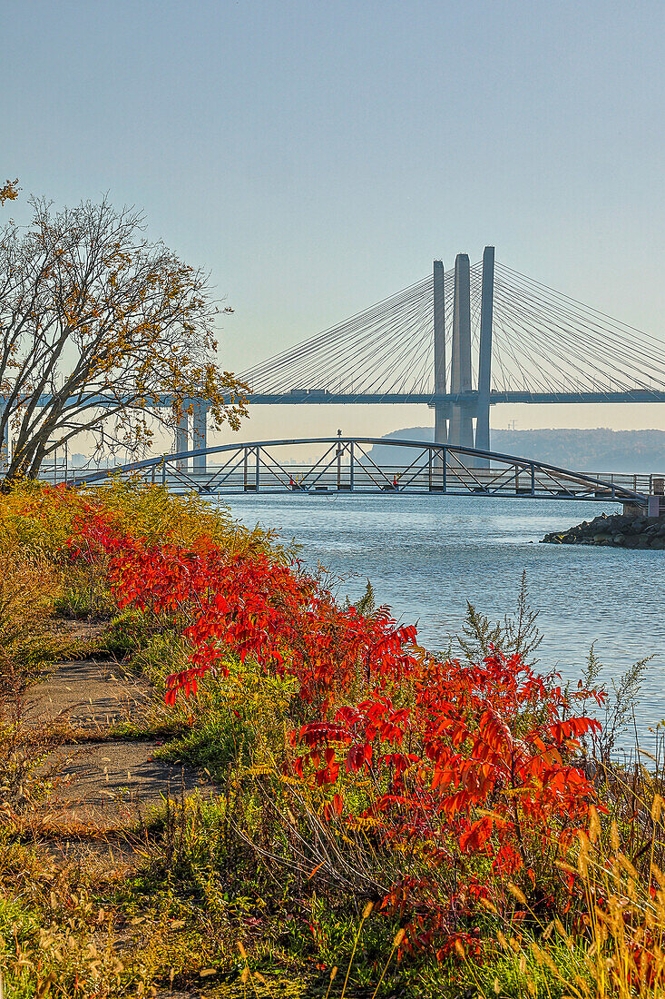 USA, New York, Tarrytown. Hudson-Fluss