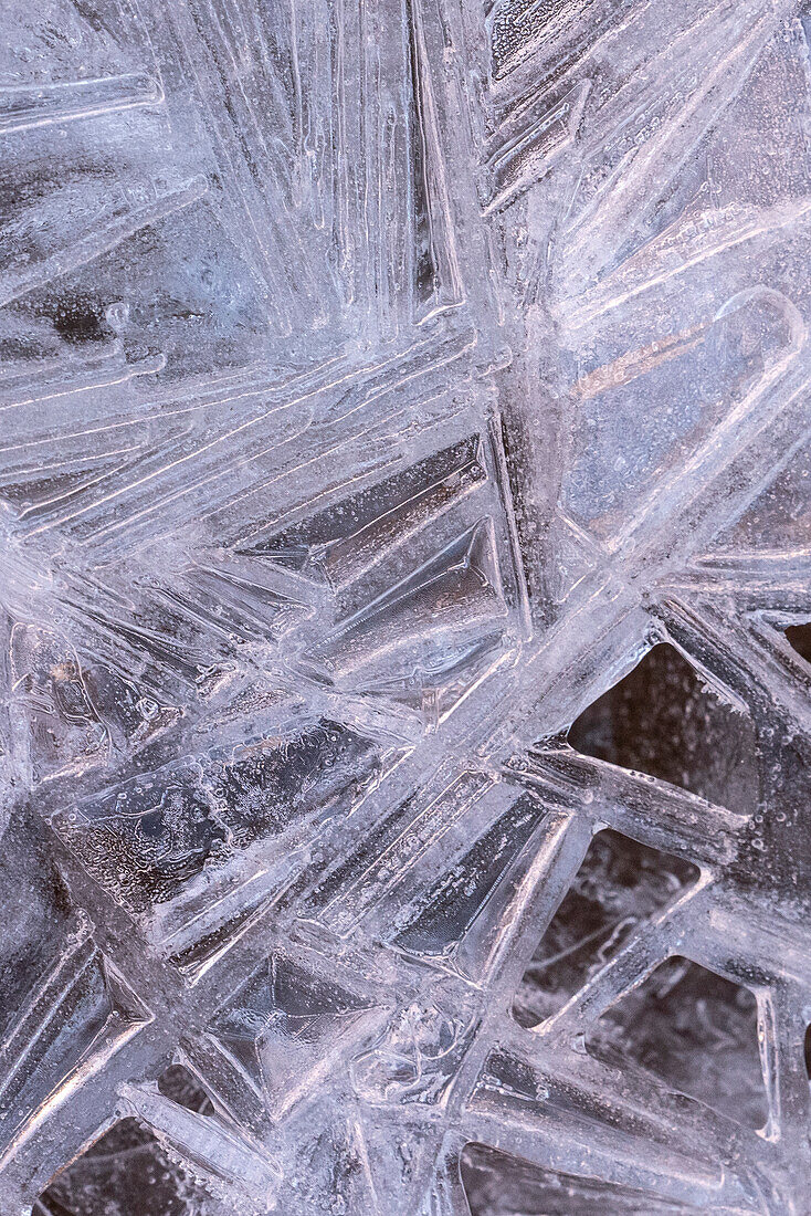 USA, Utah. Ice formations Arches National Park.