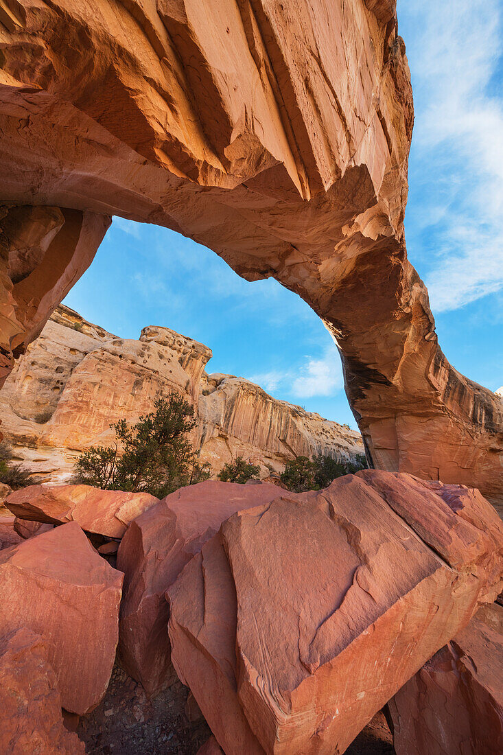 Hickman-Brücke, Capitol Reef-Nationalpark, Utah.