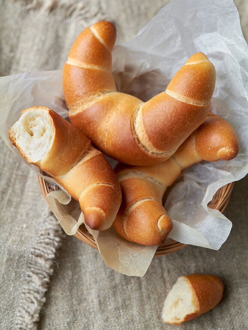 Butter croissants