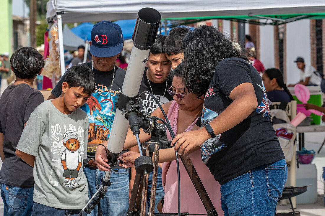 Solar eclipse of April 8 2024, Nazas, Mexico