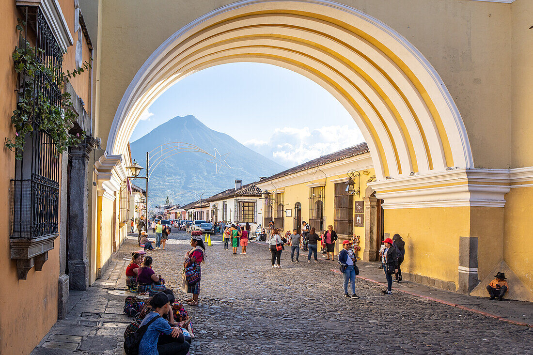 Santa Catalina Arch, Antigua Guatemala bei Tag