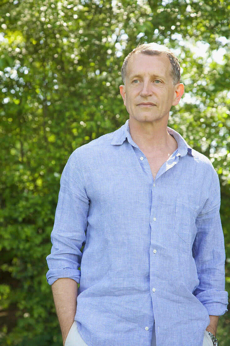 Portrait of Mature Man Outdoors