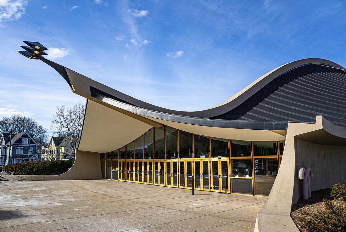 Ingalls Rink, Außenansicht, Yale University, New Haven, Connecticut, USA