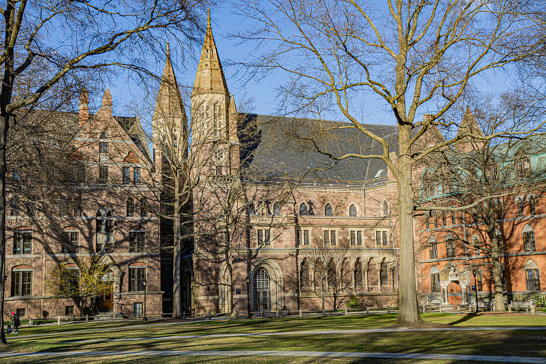 Durfee Hall, Außenansicht, Yale Universität, New Haven, Connecticut, USA