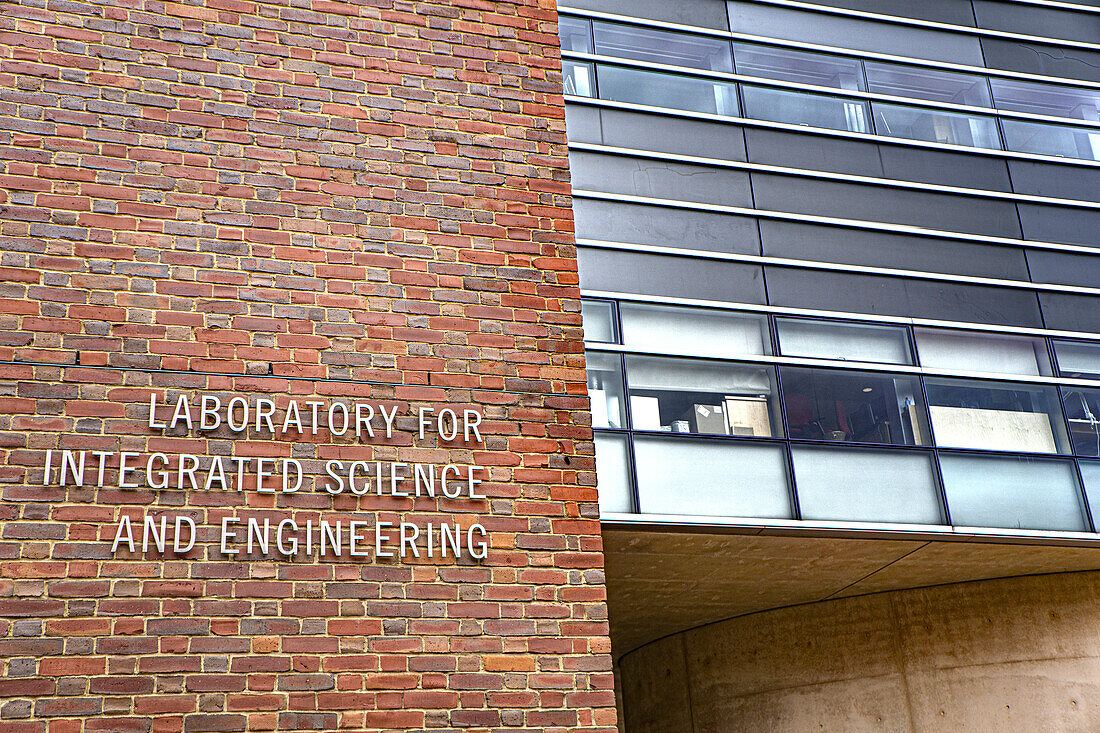 Laboratory for Integrated Science and Engineering, exterior view, Harvard University, Cambridge, Massachusetts, USA