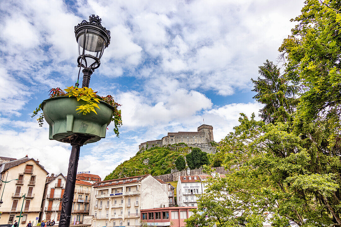 LOURDES - 15 JUIN 2019: Castle of Lourdes,France