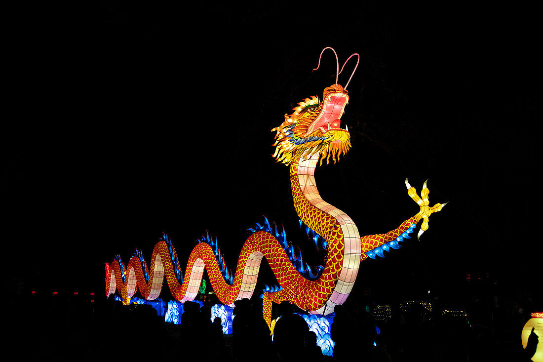 Lantern festival of Gaillac,Tarn,Occitanie,France. Du 01-12-2018 au   06-02-2019 au Château de Foucaud.