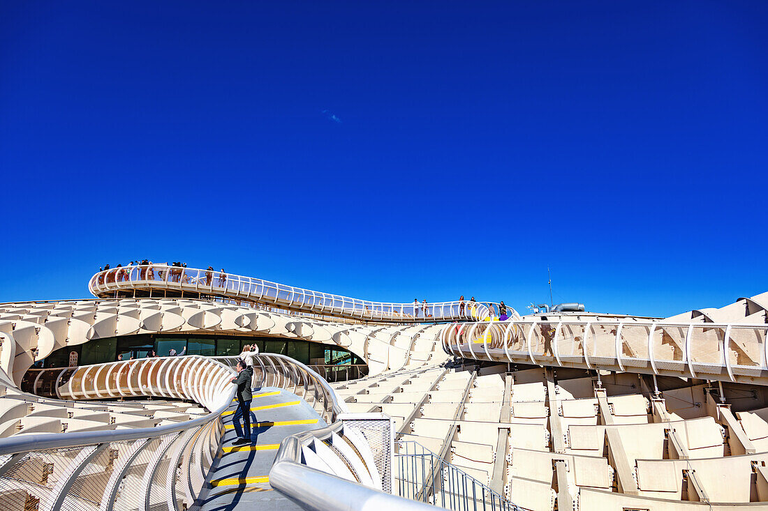 Metropol Parasol of Seville,Andalusia,Spain(arch. Juergen Mayer)