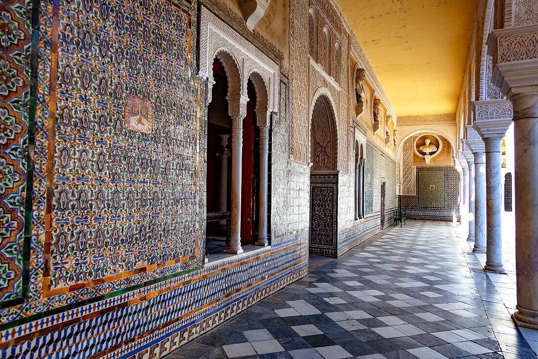 Die Casa del Pilatos, Sevilla, Andalusien, Spanien